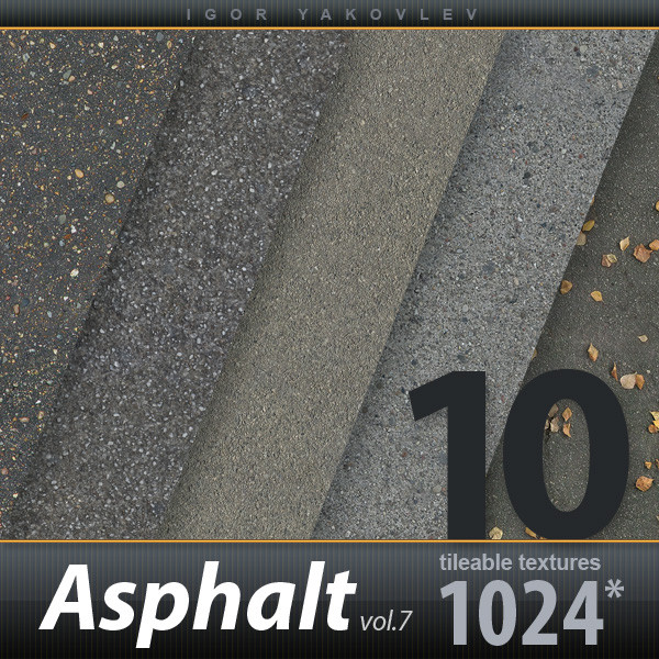 Asphalt Textures vol.7