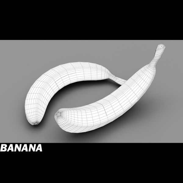 3ds max banana fruit - Banana by POPA_3D