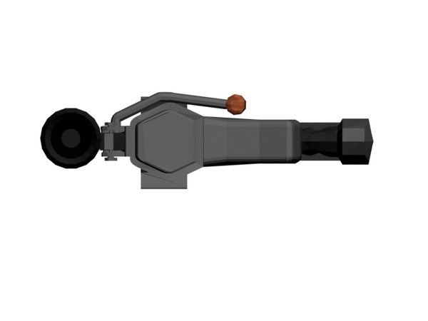 3ds max scoped barret m170 - Barret M107 by EdAndrew