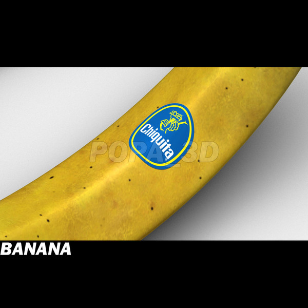 3ds max banana fruit - Banana by POPA_3D