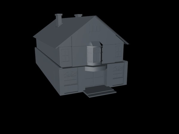 fbx 21 houses pack - Houses Pack by Sidewinder123