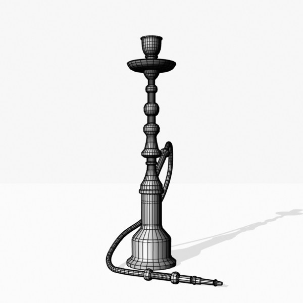 3ds max nargile - water pipe - Nargile - Water Pipe... by mostlysquare