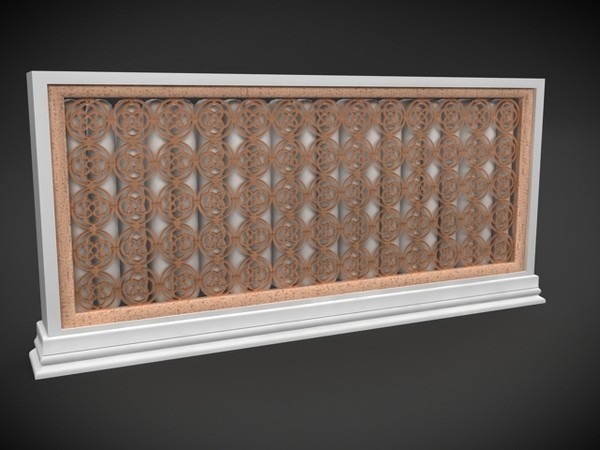 radiator decorative 3d max - Radiator by denisVFX