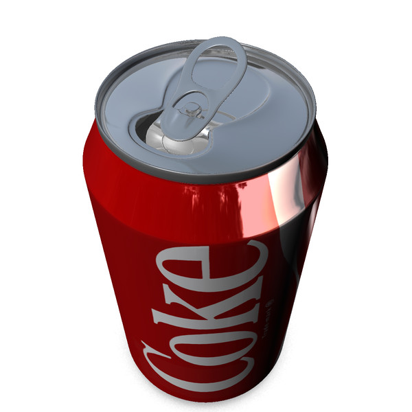3d model of coke coca cola - Coke can by Lochness 3D