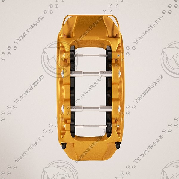 brembo gold 3d model - Brambo Gold by Dragman