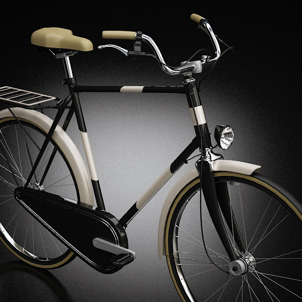 3ds traditional dutch bicycle - Dutch Bicycle II by QLEE