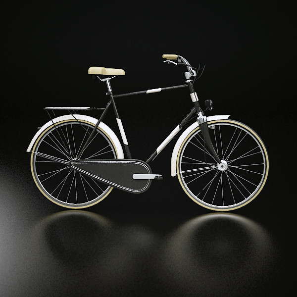 3ds traditional dutch bicycle - Dutch Bicycle II by QLEE