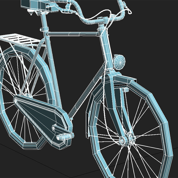 3ds traditional dutch bicycle - Dutch Bicycle II by QLEE