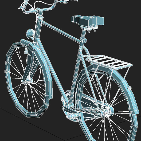 3ds traditional dutch bicycle - Dutch Bicycle II by QLEE