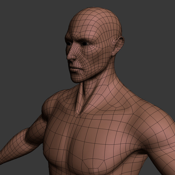 3ds max mudbox ready humanoid - humanoid (mudbox ready) by csirkeFrs