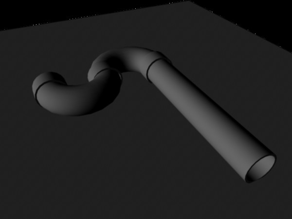 3d model of cool pipes - sink_pipes by elijah3d