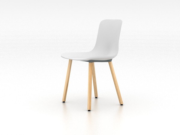 3d hal wood chair - HAL wood by izajon