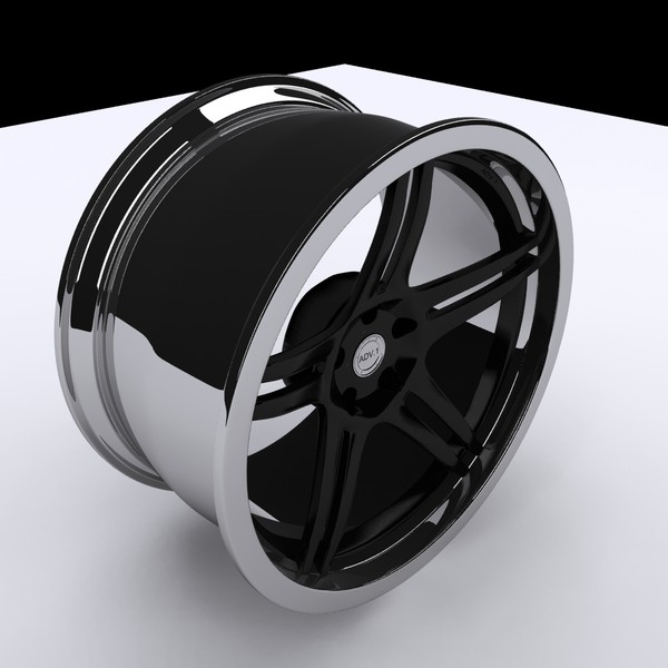sport wheel luxury car 3ds - ADV.1 car sport luxury wheel type ADV05 by ngluvakov