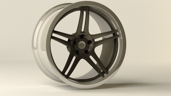 sport wheel luxury car 3ds - ADV.1 car sport luxury wheel type ADV05 by ngluvakov