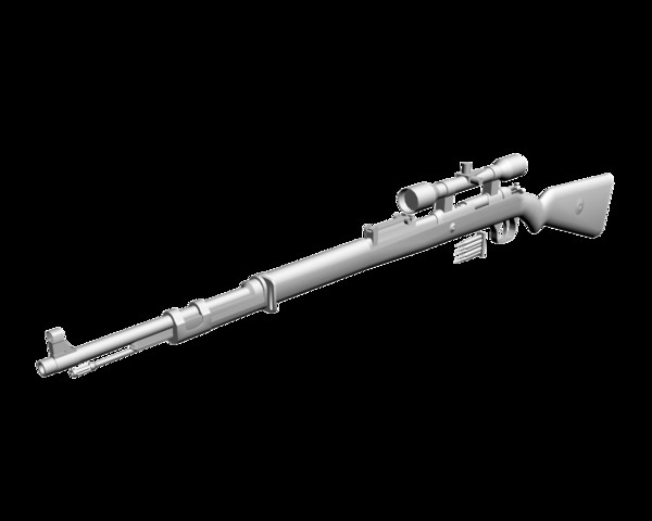 3d model kar98k kar 98 - Kar98k by mateogala