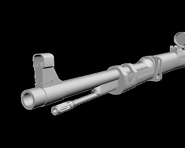 3d model kar98k kar 98 - Kar98k by mateogala