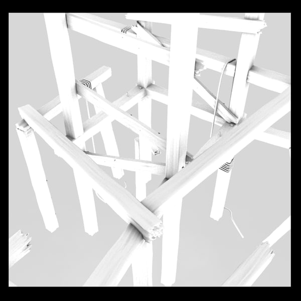 wooden beam construction max - wooden beams constructions by Litarvan