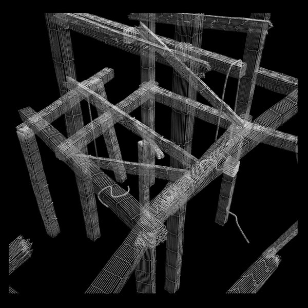 wooden beam construction max - wooden beams constructions by Litarvan