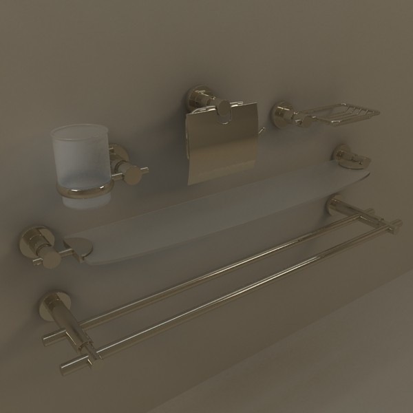 3ds max glass paper soap - Bathroom Stuff by SuIXo