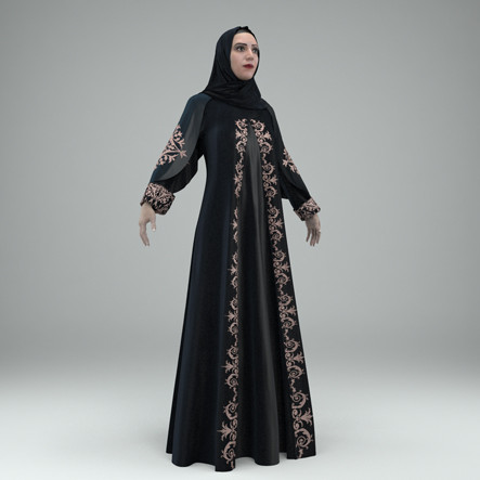 body rigged skin max - ArWom0001-HD2-CS by axyzdesign