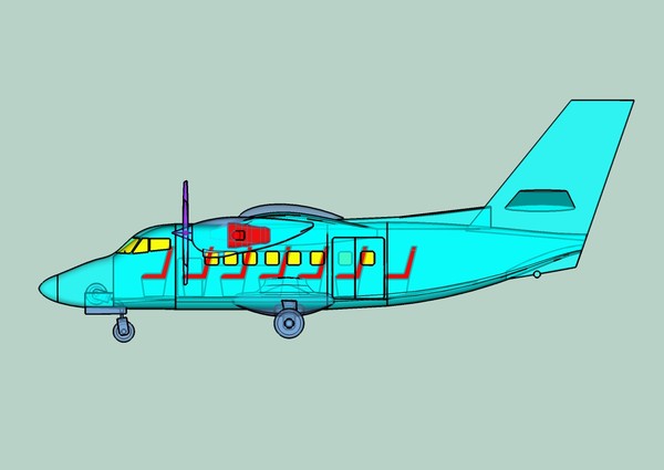 l410 utility transport assembly dwg - L410 Turbolet Short Range Utility Transport Assembly Model by RodgerSaintJohn