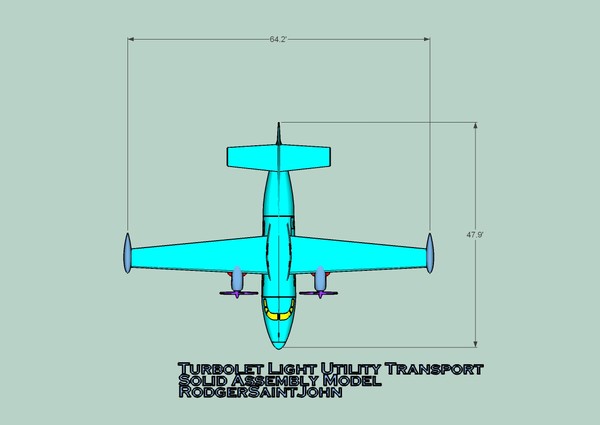 l410 utility transport assembly dwg - L410 Turbolet Short Range Utility Transport Assembly Model by RodgerSaintJohn
