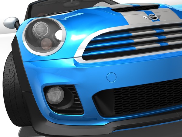 mini coupe concept 2009 3d model - Mini Coupe Concept 2009 by TiRex3D