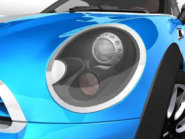 mini coupe concept 2009 3d model - Mini Coupe Concept 2009 by TiRex3D