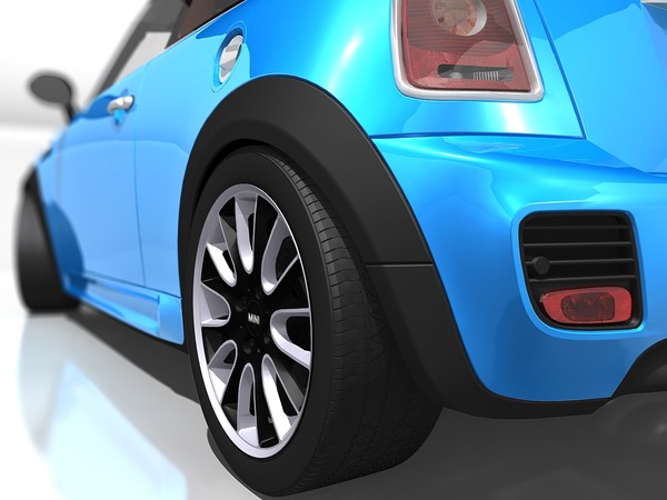 mini coupe concept 2009 3d model - Mini Coupe Concept 2009 by TiRex3D
