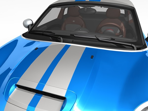 mini coupe concept 2009 3d model - Mini Coupe Concept 2009 by TiRex3D