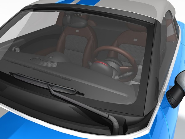 mini coupe concept 2009 3d model - Mini Coupe Concept 2009 by TiRex3D