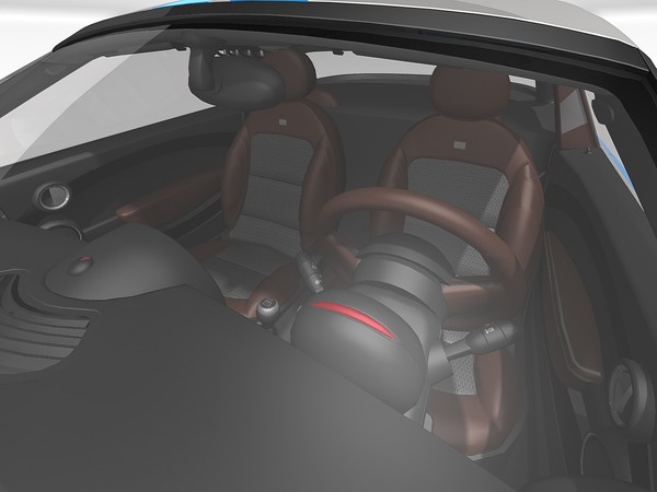 mini coupe concept 2009 3d model - Mini Coupe Concept 2009 by TiRex3D
