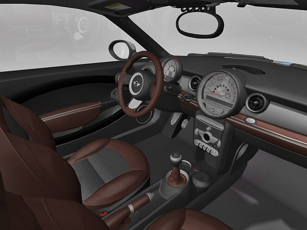 mini coupe concept 2009 3d model - Mini Coupe Concept 2009 by TiRex3D