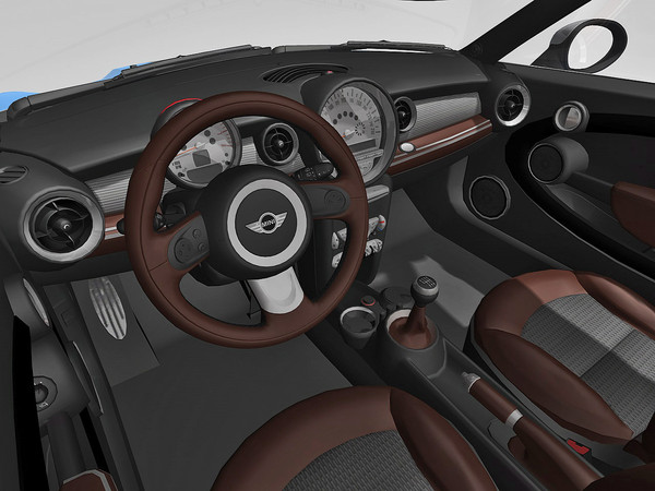 mini coupe concept 2009 3d model - Mini Coupe Concept 2009 by TiRex3D