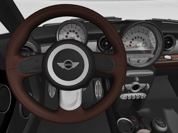 mini coupe concept 2009 3d model - Mini Coupe Concept 2009 by TiRex3D