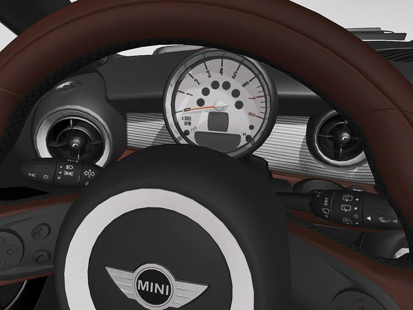 mini coupe concept 2009 3d model - Mini Coupe Concept 2009 by TiRex3D