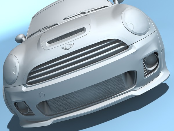 mini coupe concept 2009 3d model - Mini Coupe Concept 2009 by TiRex3D