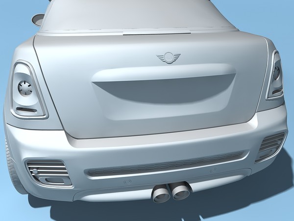 mini coupe concept 2009 3d model - Mini Coupe Concept 2009 by TiRex3D