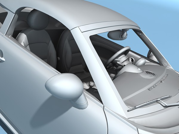 mini coupe concept 2009 3d model - Mini Coupe Concept 2009 by TiRex3D