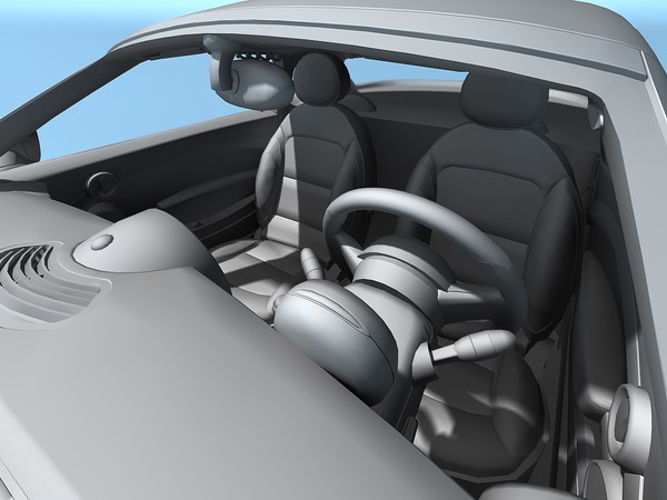 mini coupe concept 2009 3d model - Mini Coupe Concept 2009 by TiRex3D