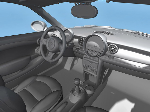 mini coupe concept 2009 3d model - Mini Coupe Concept 2009 by TiRex3D