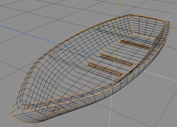 old boat 3ds free - Old Boat by Barn07