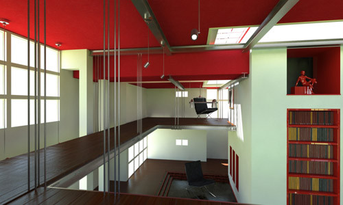 cinema4d buildings interior - DOSCH 3D: Building Interiors for VRay with Cinema4D... by Dosch Design