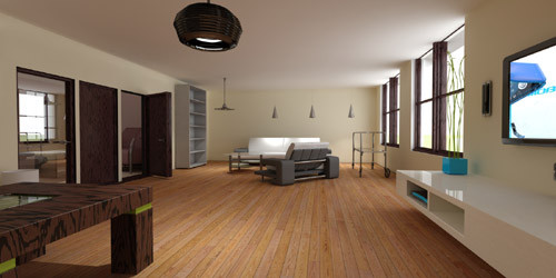 cinema4d buildings interior - DOSCH 3D: Building Interiors for VRay with Cinema4D... by Dosch Design