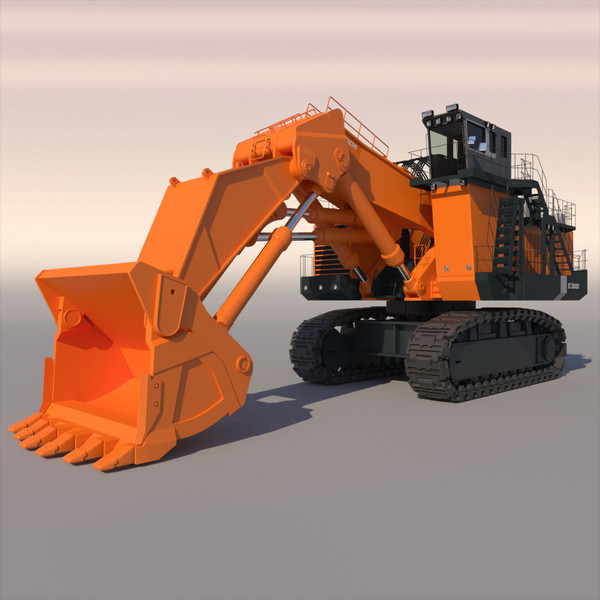 hitachi ex8000 3ds - HITACHI EX8000... by ArqArt3D