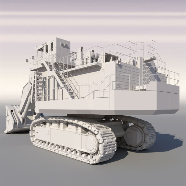 hitachi ex8000 3ds - HITACHI EX8000... by ArqArt3D