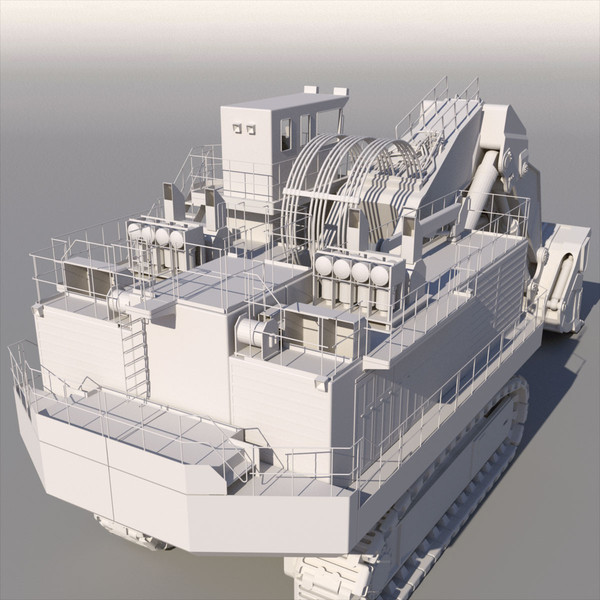 hitachi ex8000 3ds - HITACHI EX8000... by ArqArt3D