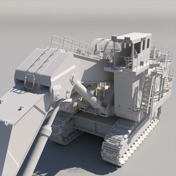 hitachi ex8000 3ds - HITACHI EX8000... by ArqArt3D