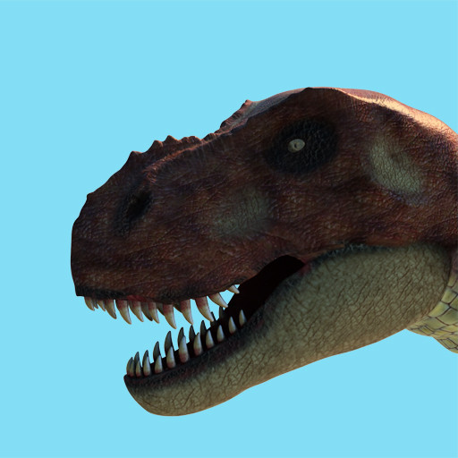 3ds max tyrannosaurus head - Tyrannosaurus Head by shompsik