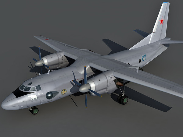 3d antonov an-26 model - Antonov AN-26 by Eric.Levi